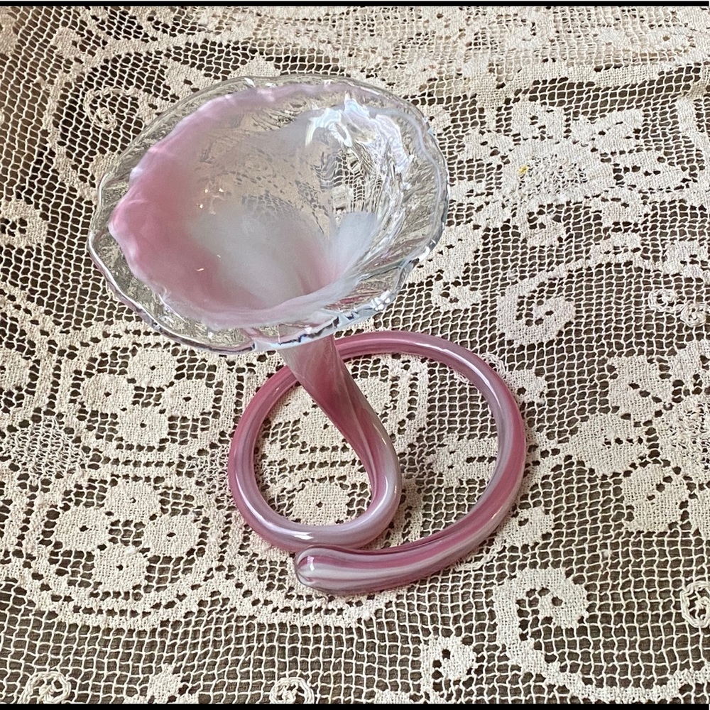 Art glass flower